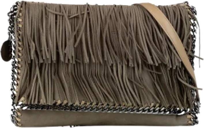 Stella McCartney Pre-owned Leather shoulder-bags Grijs Dames