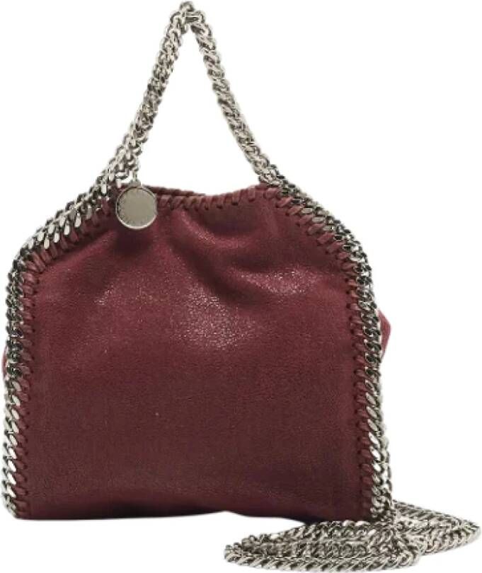 Stella McCartney Pre-owned Leather totes Rood Dames
