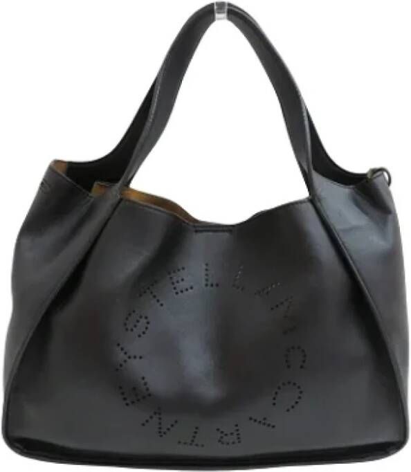 Stella McCartney Pre-owned Leather totes Zwart Dames