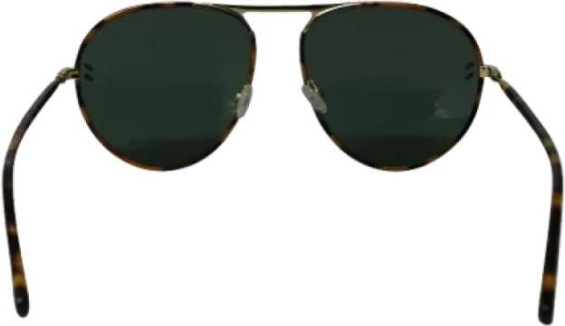 Stella McCartney Pre-owned Plastic sunglasses Bruin Dames