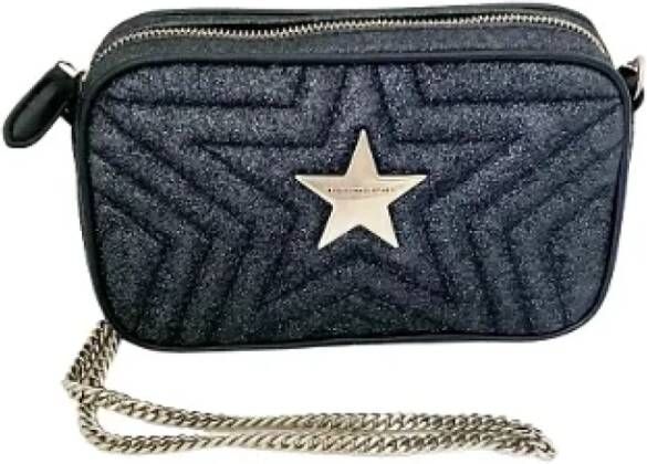 Stella McCartney Pre-owned Polyester clutches Blauw Dames