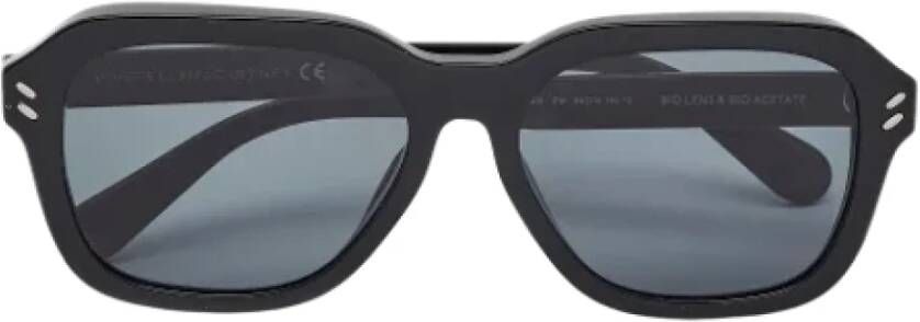 Stella McCartney Pre-owned Acetate sunglasses Zwart Dames