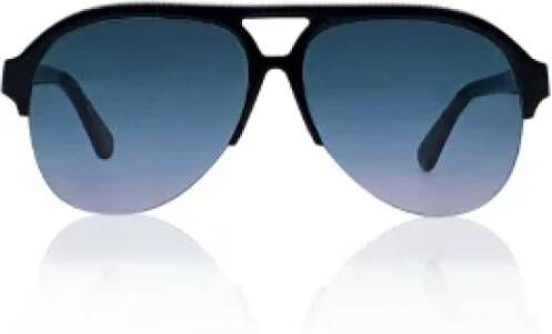Stella McCartney Pre-owned Acetate sunglasses Zwart Heren