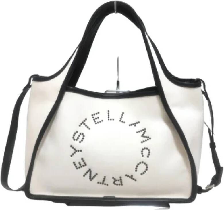 Stella McCartney Pre-owned Canvas handbags Wit Dames