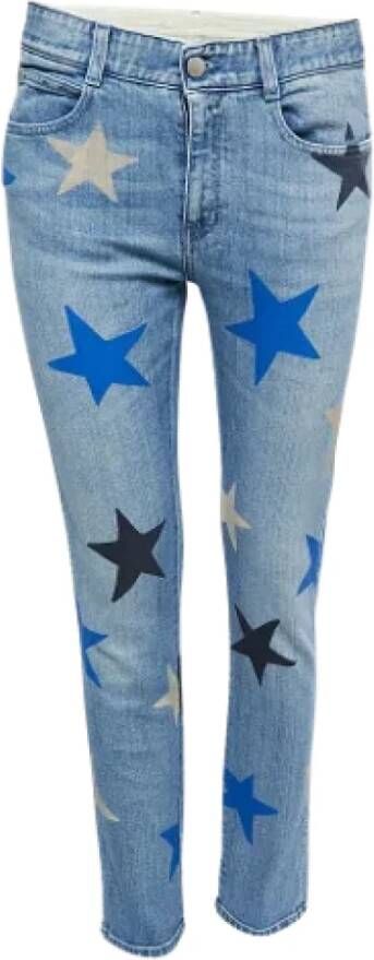 Stella McCartney Pre-owned Denim jeans Blauw Dames