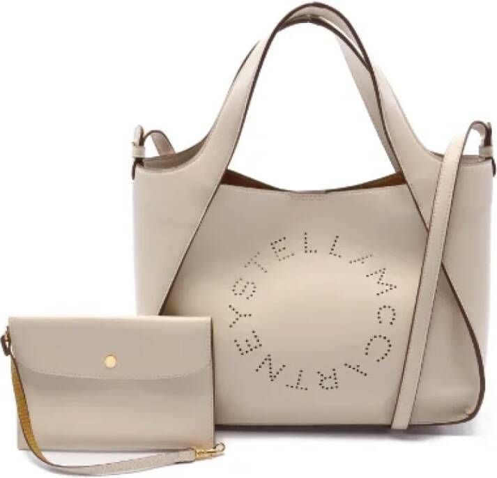 Stella McCartney Pre-owned Pre-owned Faux Fur handbags Beige Dames