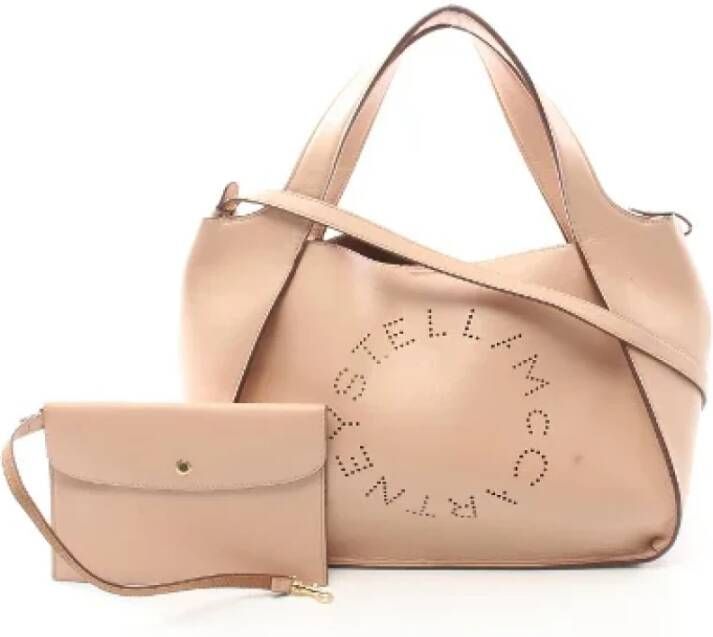 Stella McCartney Pre-owned Pre-owned Faux Fur handbags Roze Dames