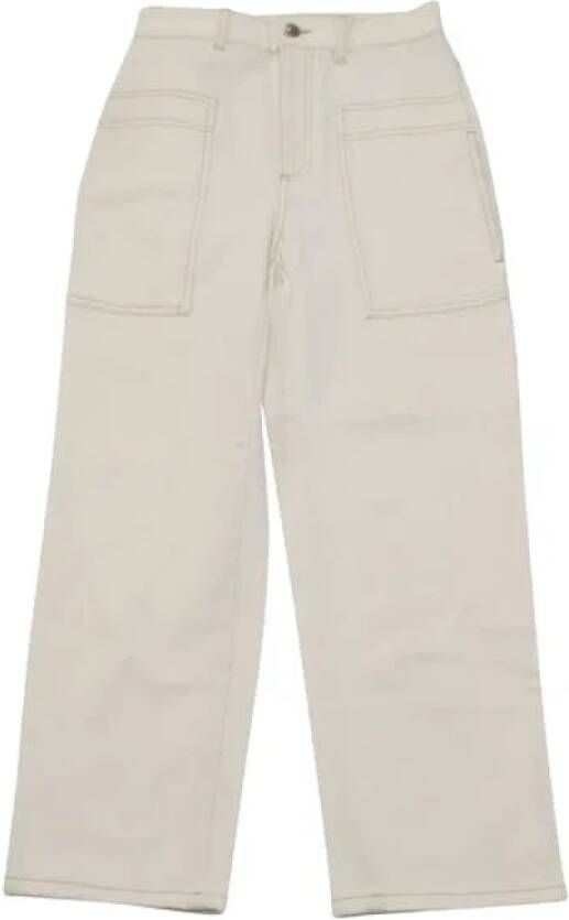 Stella McCartney Pre-owned jeans White Dames