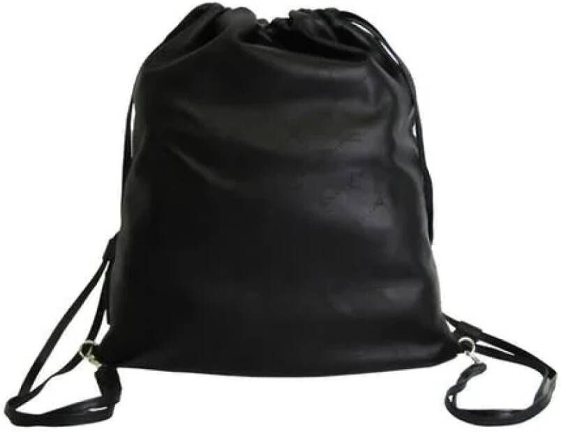 Stella McCartney Pre-owned Leather backpacks Zwart Dames