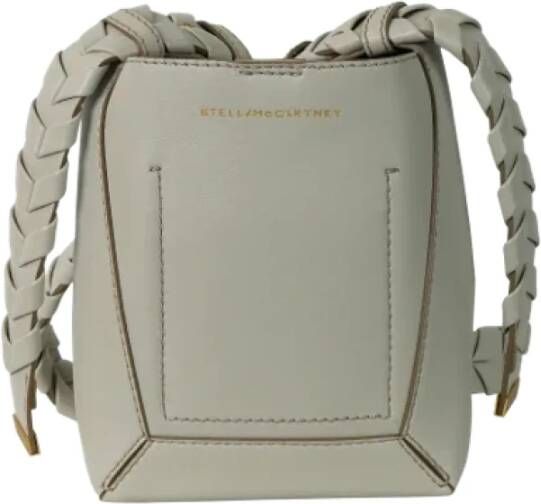 Stella McCartney Pre-owned Leather crossbody-bags Grijs Dames