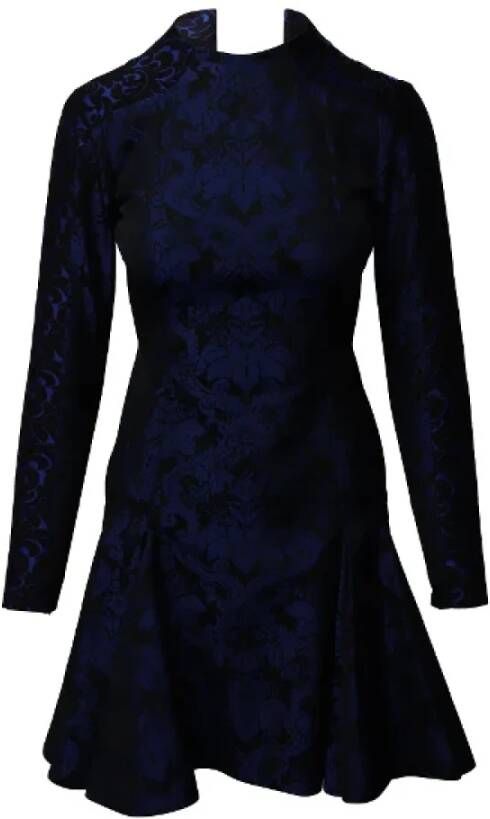 Stella McCartney Pre-owned Polyester dresses Blauw Dames