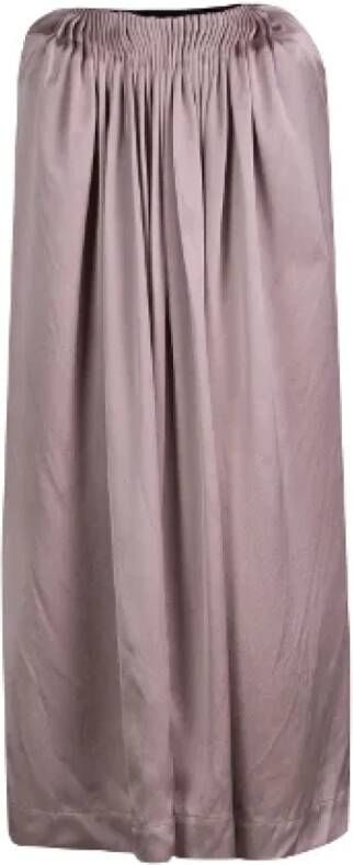 Stella McCartney Pre-owned Silk dresses Roze Dames