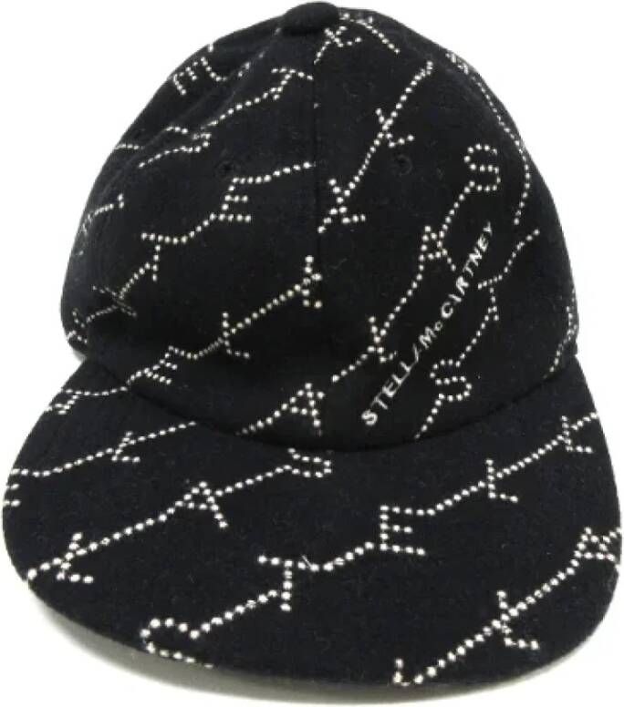 Stella McCartney Pre-owned Pre-owned Wool hats Zwart Dames