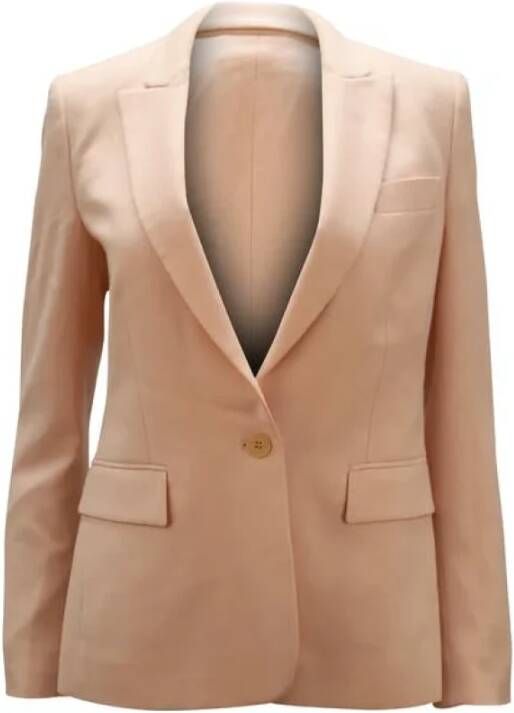 Stella McCartney Pre-owned Wool outerwear Roze Dames