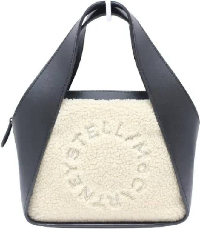 Stella McCartney Pre-owned Pre-owned Wool shoulder-bags Beige Dames
