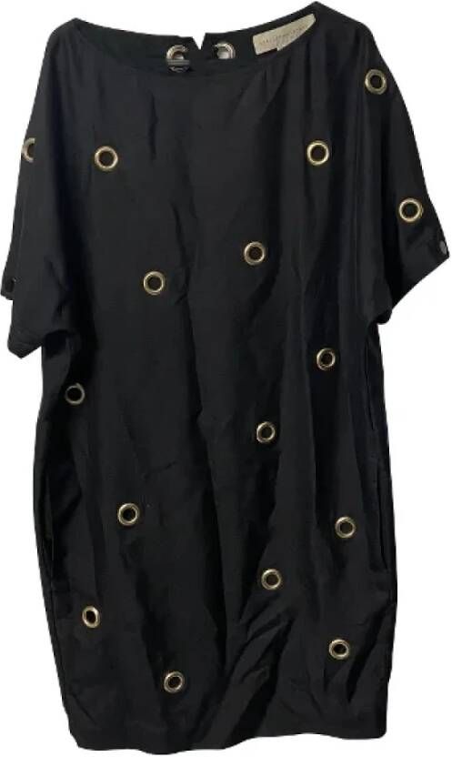 Stella McCartney Pre-owned Silk dresses Black Dames