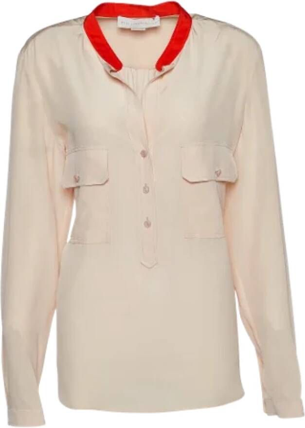 Stella McCartney Pre-owned Silk tops Roze Dames