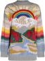 Stella Mccartney Feestelijke Smile Intarsia-gebreide trui Multicolor Dames - Thumbnail 3