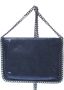 Stella Mccartney Mini Falabella Tas 100% Stof Style ID: 349448W9056-4101 Blue Dames - Thumbnail 1