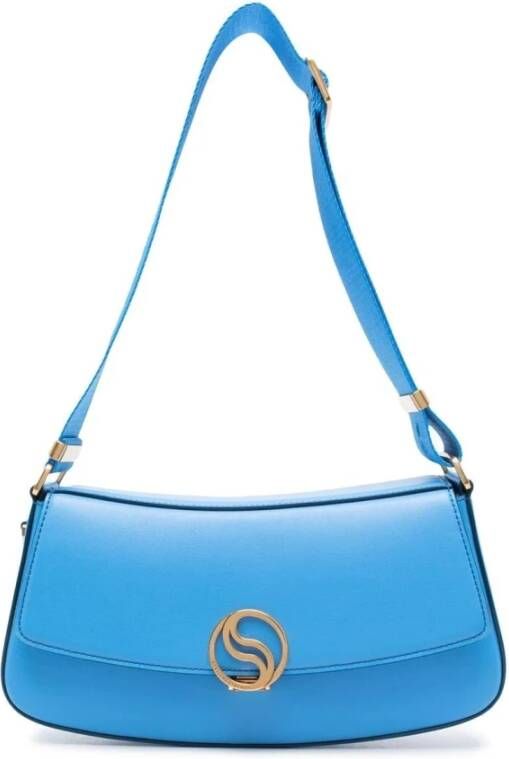 Stella Mccartney Crossbody bags Logo Shoulder Bag in blauw