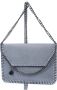Stella Mccartney Mini Falabella Crossbody Tas in Grijs Gray Dames - Thumbnail 1