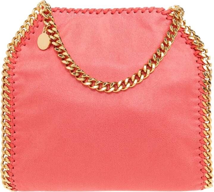 Stella Mccartney Totes Mini Falabella 3Chains Tote in koraal