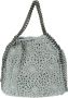 Stella Mccartney Gehaakte Mini Tote Schoudertassen Gray Dames - Thumbnail 1
