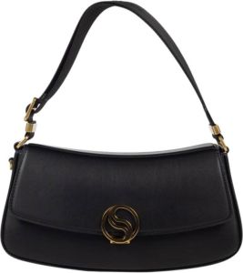 Stella Mccartney Crossbody bags Logo Shoulder Bag in zwart