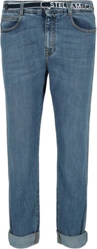 Stella Mccartney Slimfit-jeans Grijs Dames