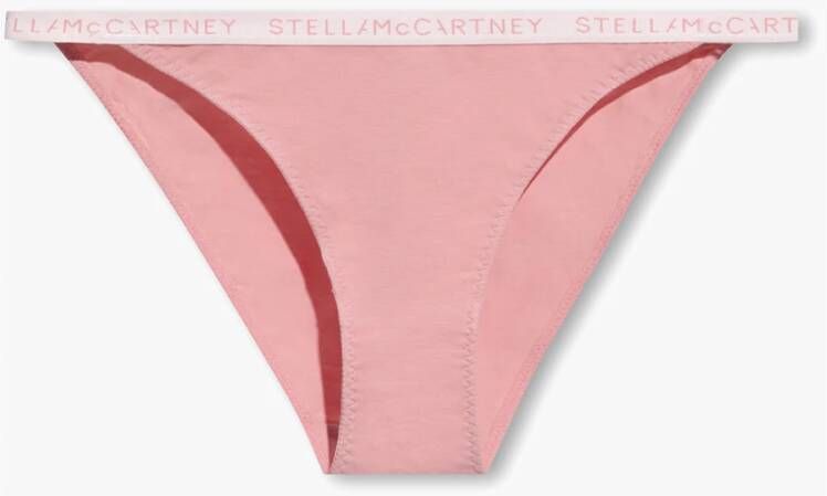 Stella Mccartney Slip met logo Roze Dames