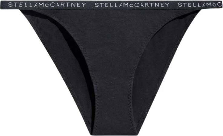 Stella Mccartney Slip met logo Zwart Dames