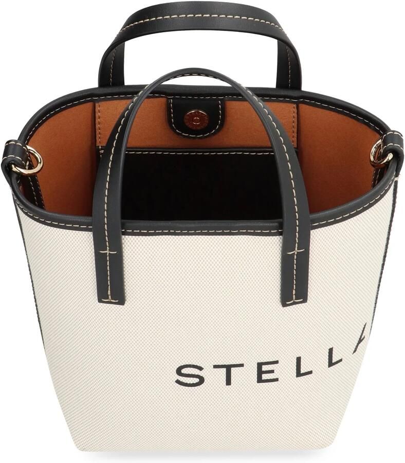 Stella Mccartney Shoppers & Totes Logo Shopping Bag in beige - Foto 2