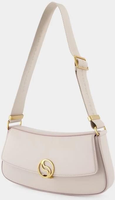 Stella Mccartney Hobo bags Eco Alter Mat Bag Vegan Leather White in roze - Foto 4