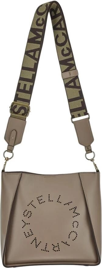 Stella Mccartney Crossbody bags Logo Shoulder Bag in bruin - Foto 6