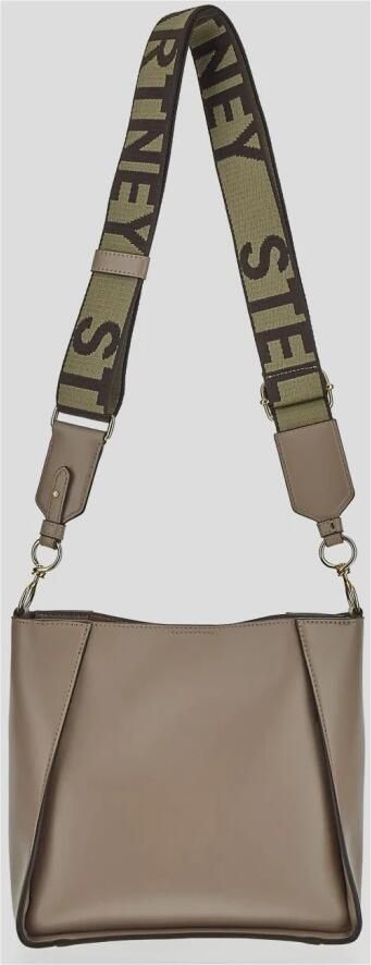 Stella Mccartney Crossbody bags Logo Shoulder Bag in bruin - Foto 5