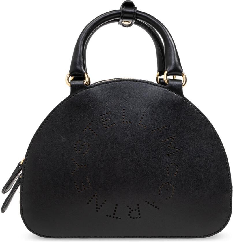 Stella Mccartney Crossbody bags Rounded Silhouette Bag With Gold-Tone Hardware in zwart