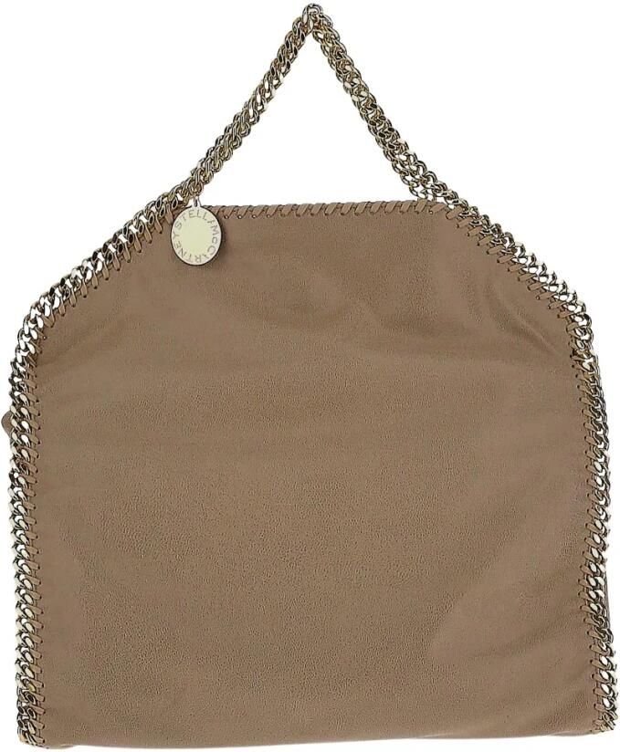 Stella Mccartney Butter Cream Tote Tas met Gouden Ketting Beige Dames - Foto 8