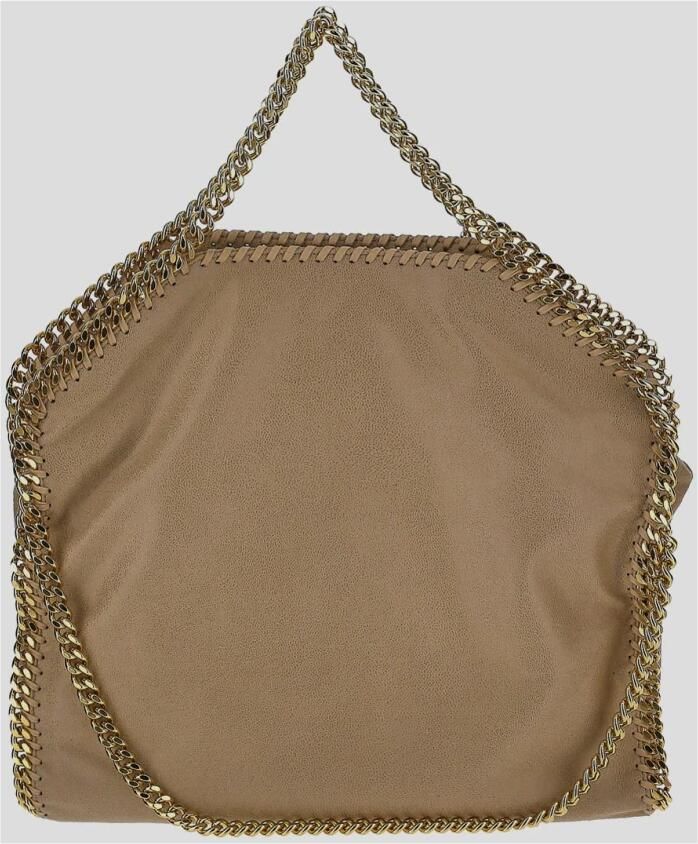 Stella Mccartney Butter Cream Tote Tas met Gouden Ketting Beige Dames - Foto 6