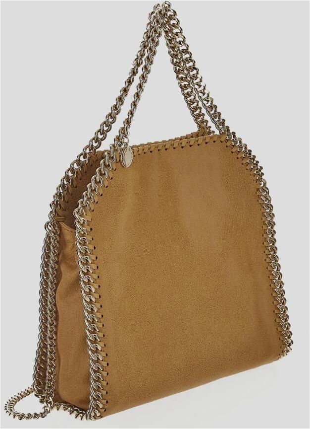 Stella Mccartney Totes & shoppers Gold Shaggy Texture Mini Tote Bag in bruin - Foto 8