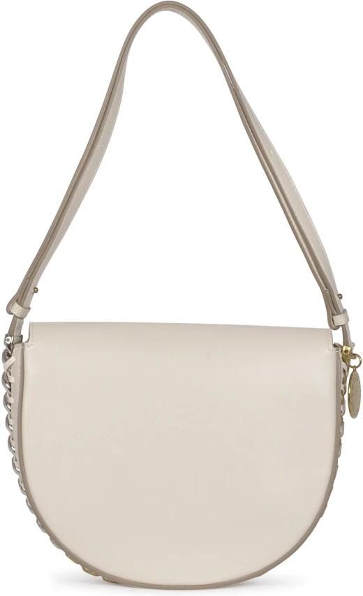 Stella Mccartney Crossbody bags Medium Flap Shoulder Bag in crème - Foto 5