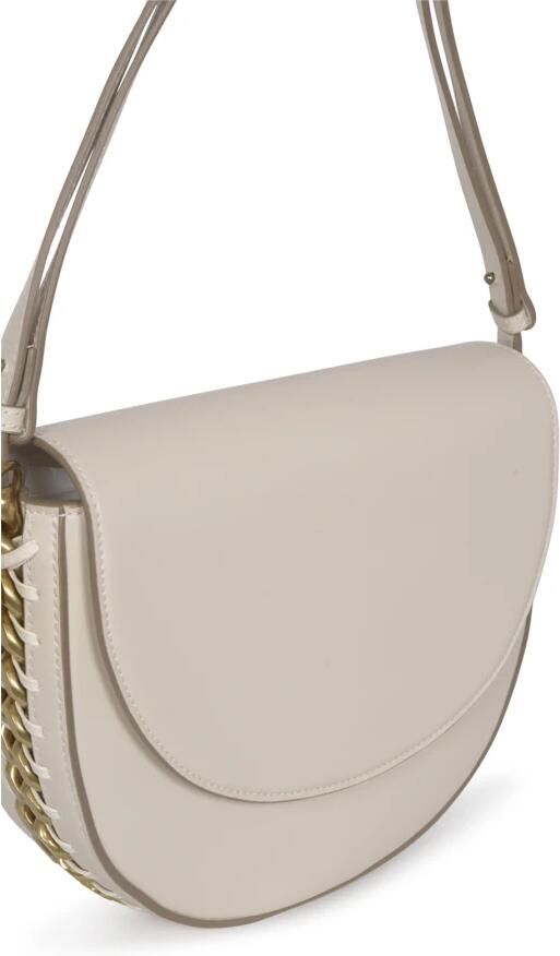 Stella Mccartney Crossbody bags Medium Flap Shoulder Bag in crème - Foto 4