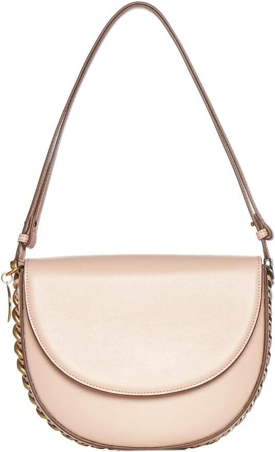 Stella Mccartney Crossbody bags Medium Flap Shoulder Bag in poeder roze - Foto 5