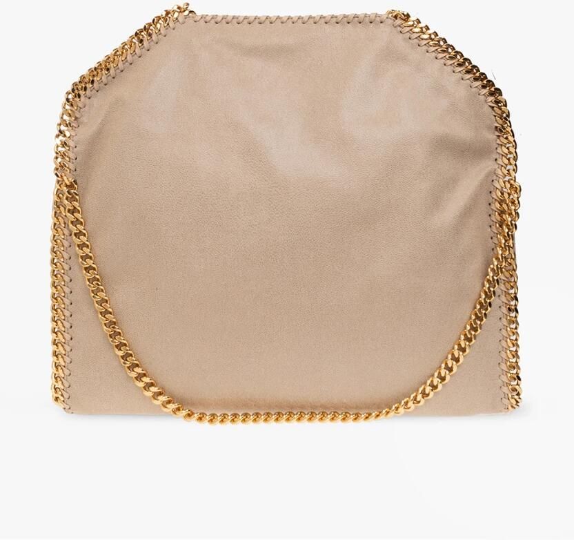 Stella Mccartney Butter Cream Tote Tas met Gouden Ketting Beige Dames - Foto 3