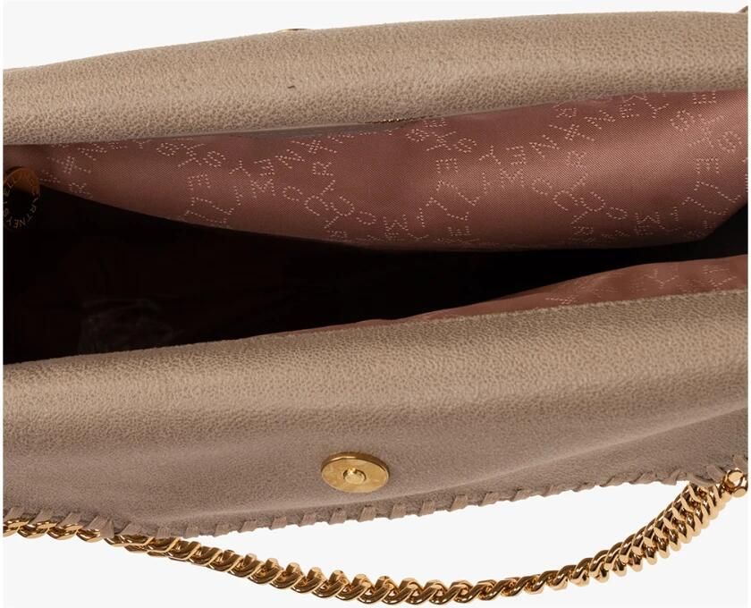 Stella Mccartney Butter Cream Tote Tas met Gouden Ketting Beige Dames - Foto 7