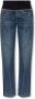 Stella Mccartney Vintage Blauw Marineblauwe Jeans Blue Dames - Thumbnail 1