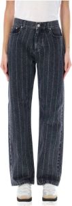 Stella Mccartney Straight Jeans Zwart Dames