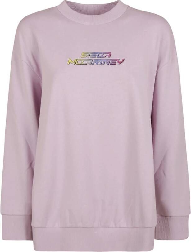 Stella Mccartney Trainingsshirt voor vrouwen Purple Dames