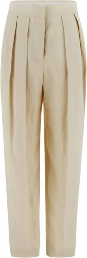 Stella Mccartney Taps toelopende broek Beige Dames