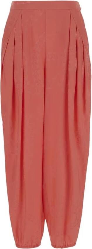 Stella Mccartney Taps toelopende broek Roze Dames