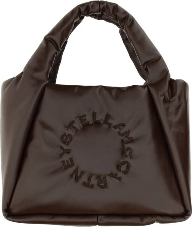 Stella Mccartney Tote Bag With Logo Bruin Dames